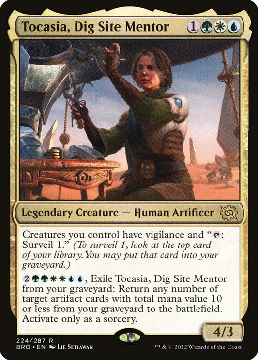 Tocasia, Dig Site Mentor - (Foil): The Brothers' War