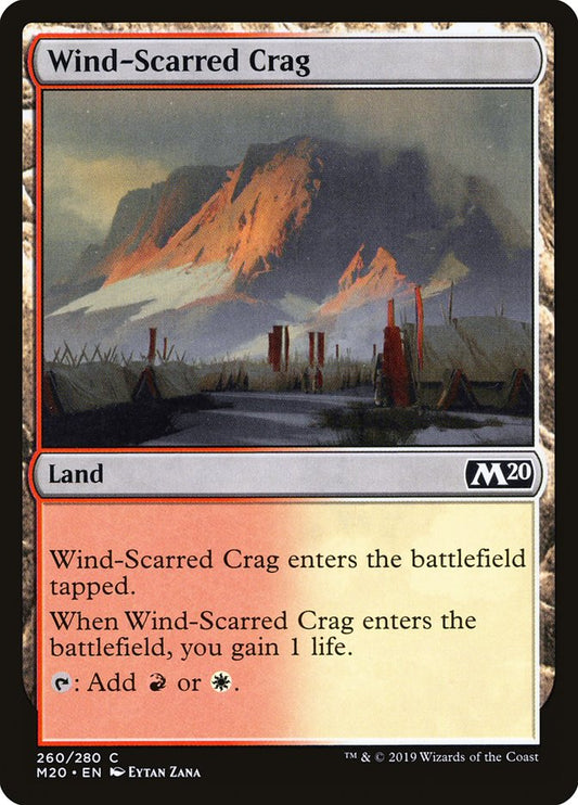 Wind-Scarred Crag: Core Set 2020