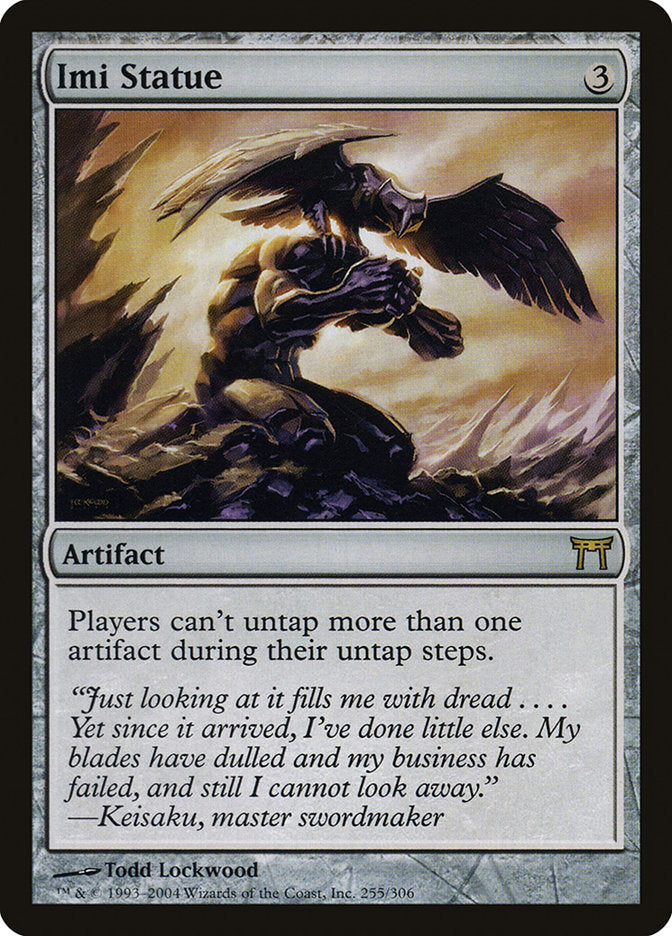 Imi Statue - (Foil): Champions of Kamigawa