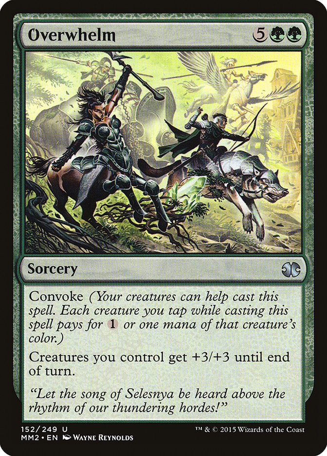 Overwhelm: Modern Masters 2015