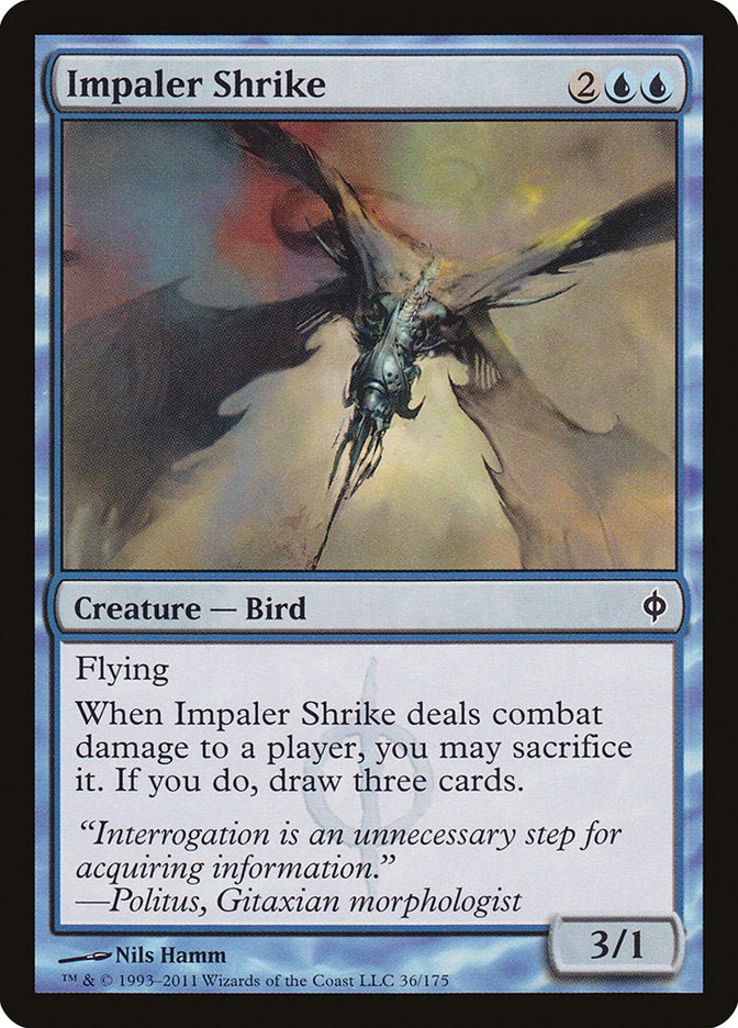 Impaler Shrike - (Foil): New Phyrexia