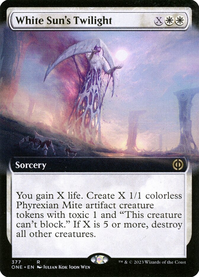 White Sun's Twilight (Extended Art): Phyrexia: All Will Be One