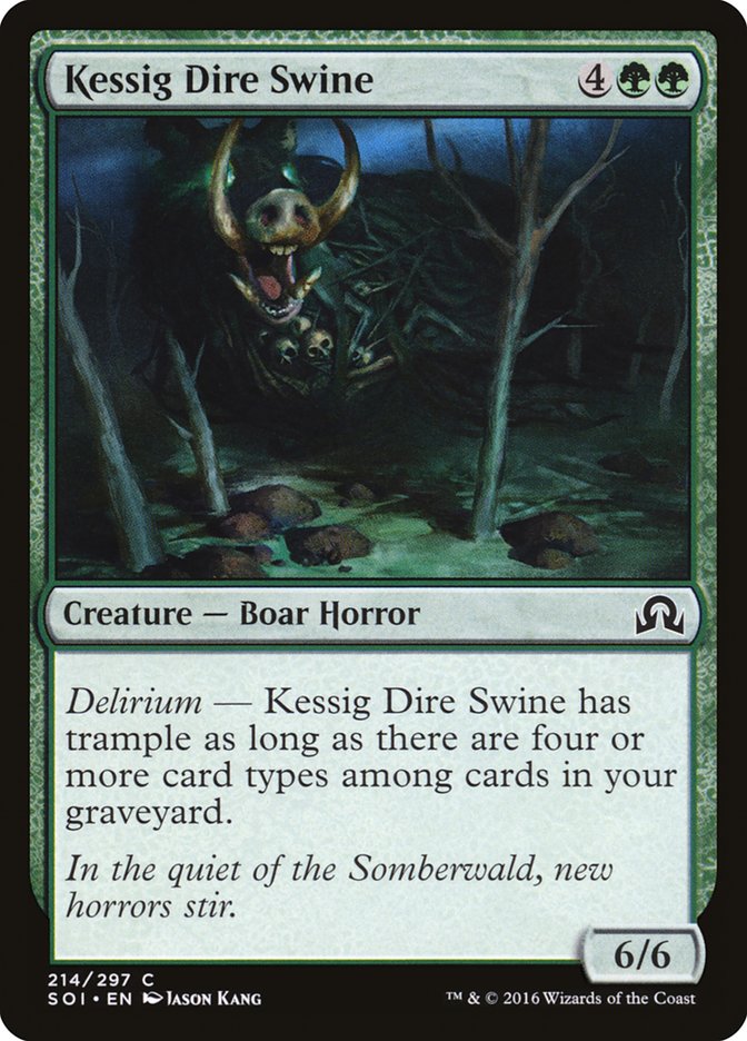 Kessig Dire Swine: Shadows over Innistrad
