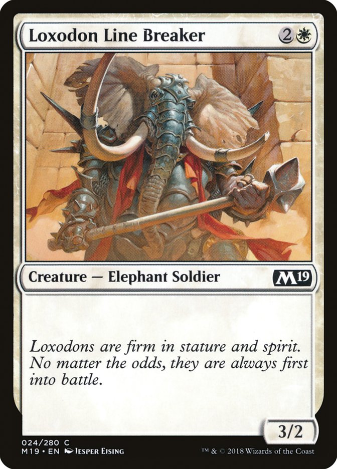 Loxodon Line Breaker: Core Set 2019