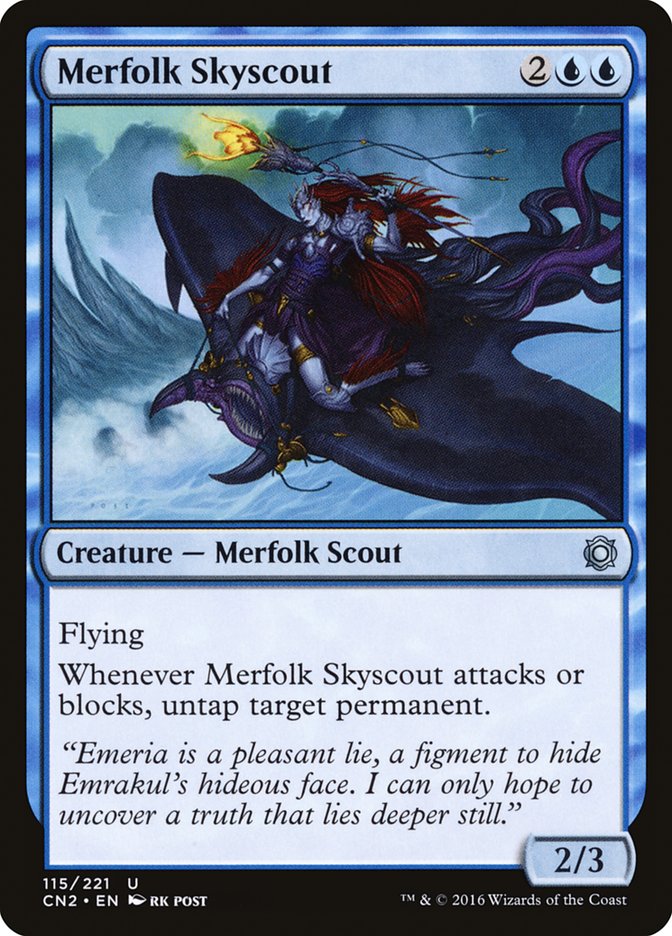 Merfolk Skyscout: Conspiracy: Take the Crown