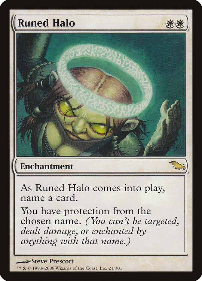Runed Halo - (Foil): Shadowmoor