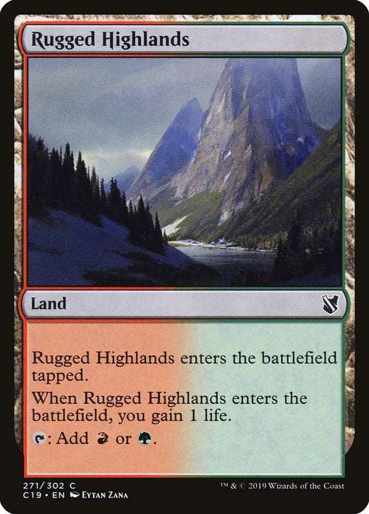 Rugged Highlands: Commander 2019