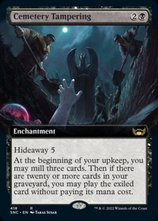 Cemetery Tampering (Extended Art): Streets of New Capenna