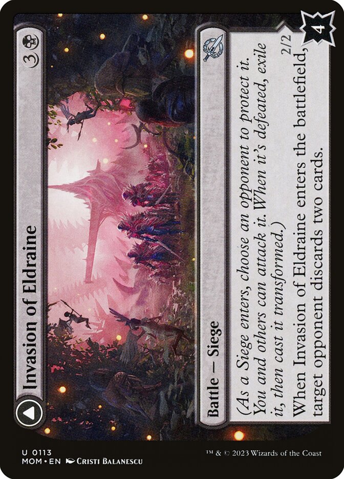 Invasion of Eldraine // Prickle Faeries - (Foil): March of the Machine