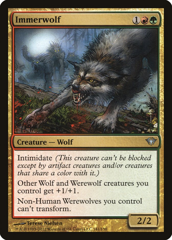 Immerwolf - (Foil): Dark Ascension