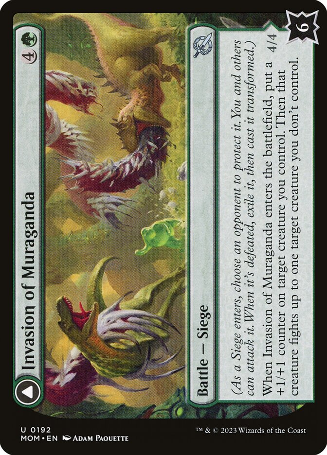 Invasion of Muraganda // Primordial Plasm - (Foil): March of the Machine