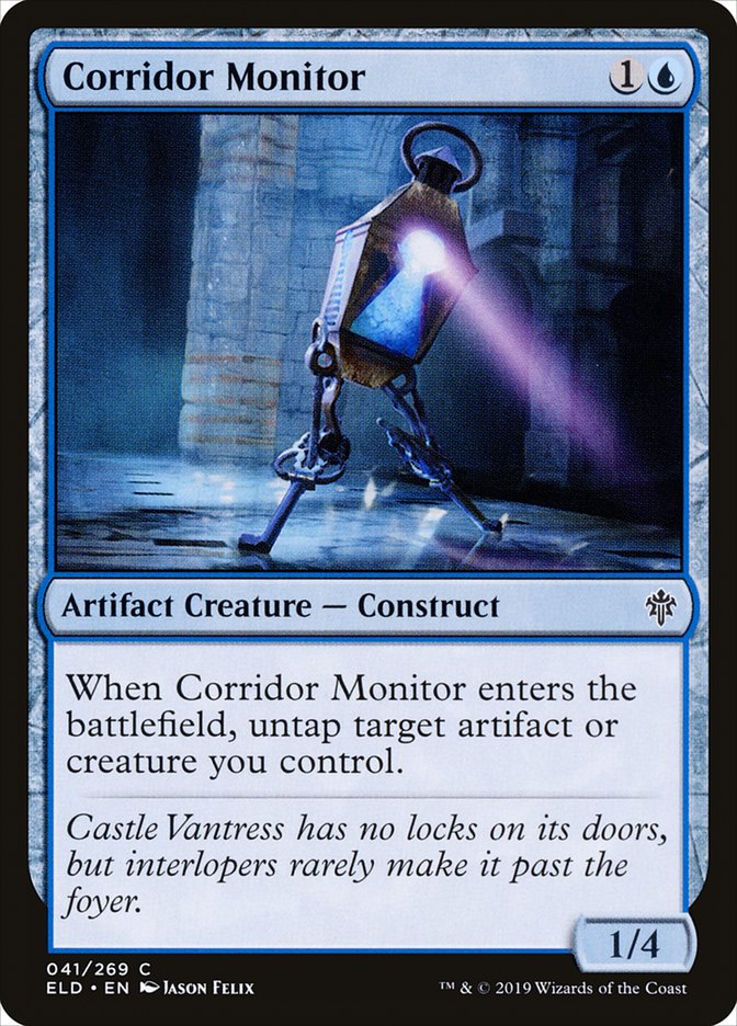 Corridor Monitor - (Foil): Throne of Eldraine