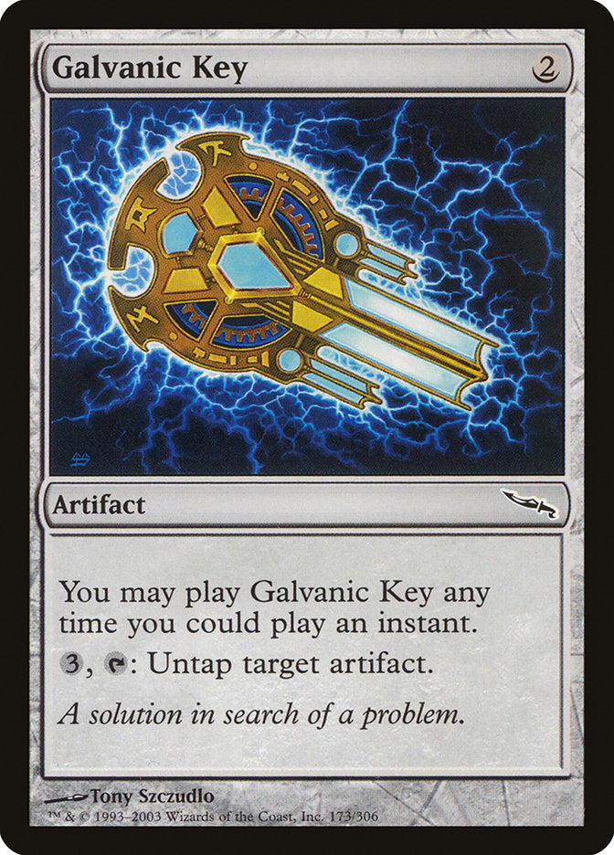 Galvanic Key - (Foil): Mirrodin