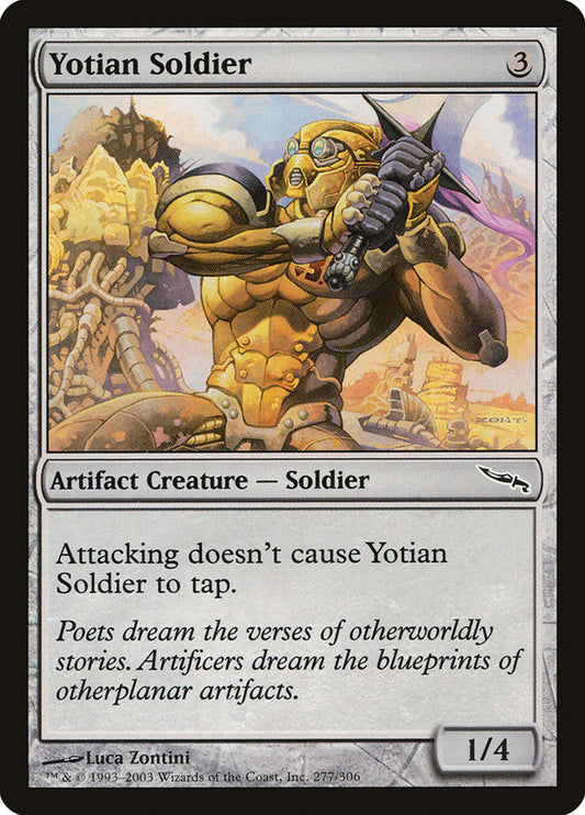 Yotian Soldier - (Foil): Mirrodin