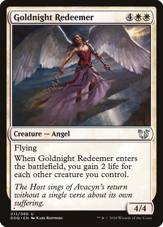 Goldnight Redeemer: Duel Decks: Blessed vs. Cursed