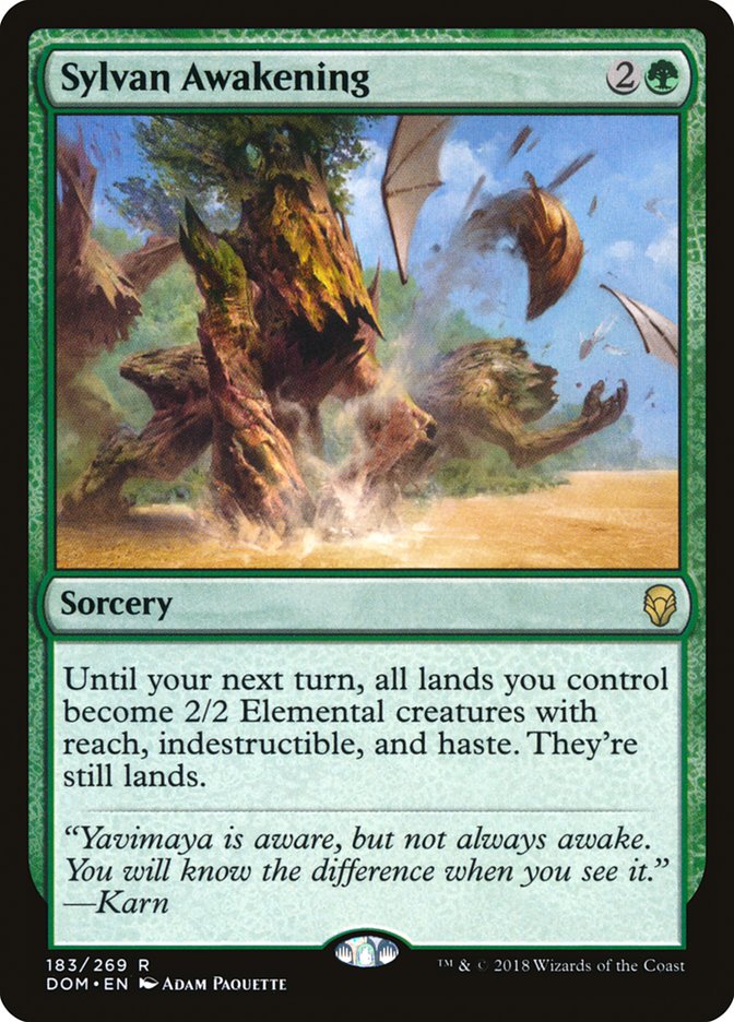 Sylvan Awakening: Dominaria