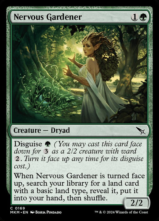 Nervous Gardener - (Foil): Murders at Karlov Manor