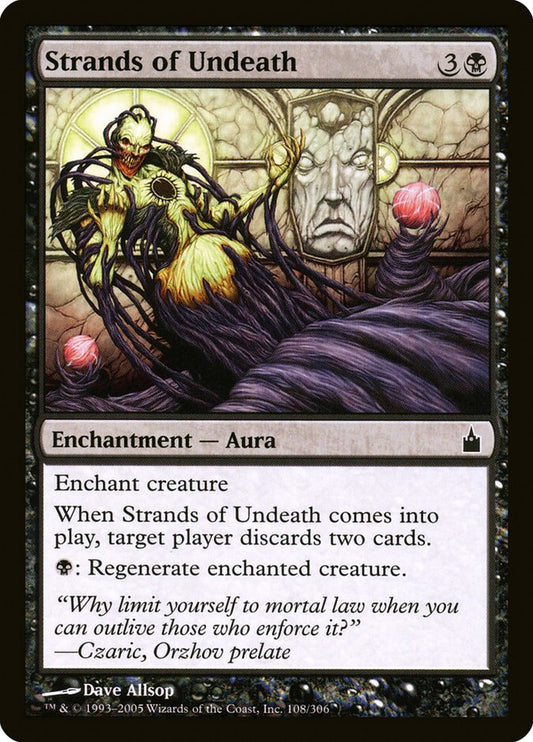 Strands of Undeath - (Foil): Ravnica: City of Guilds