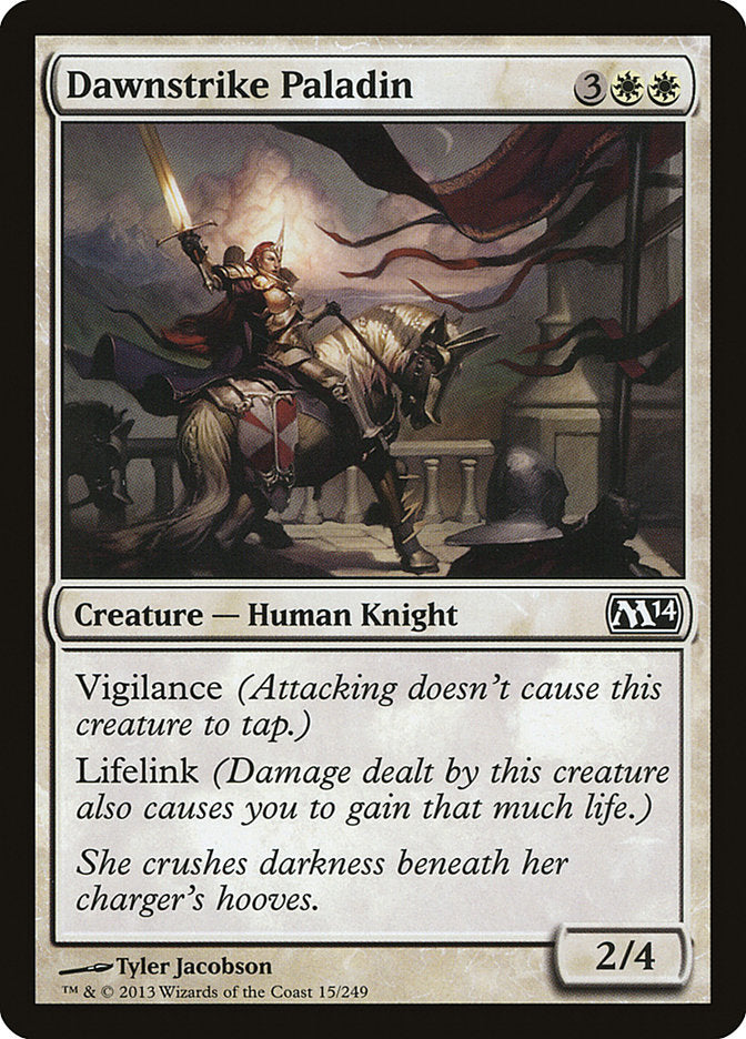 Dawnstrike Paladin - (Foil): Magic 2014