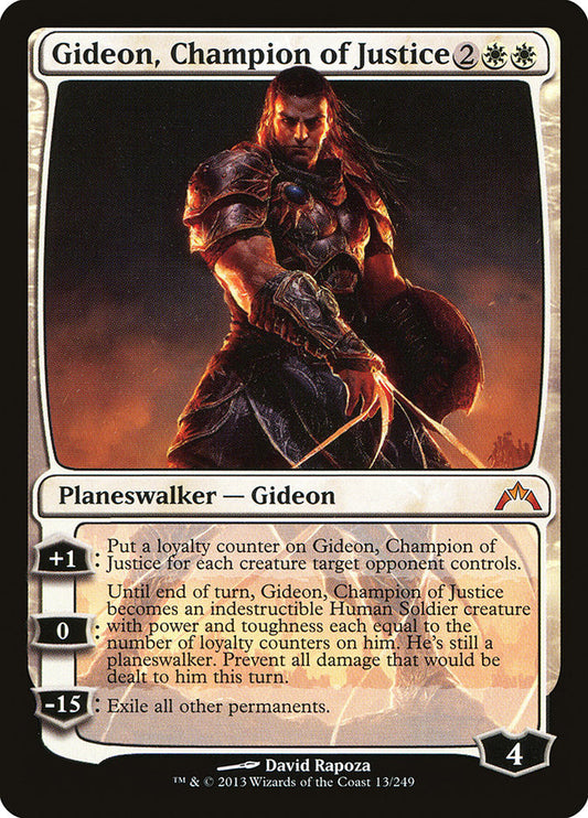 Gideon, Champion of Justice - (Foil): Gatecrash