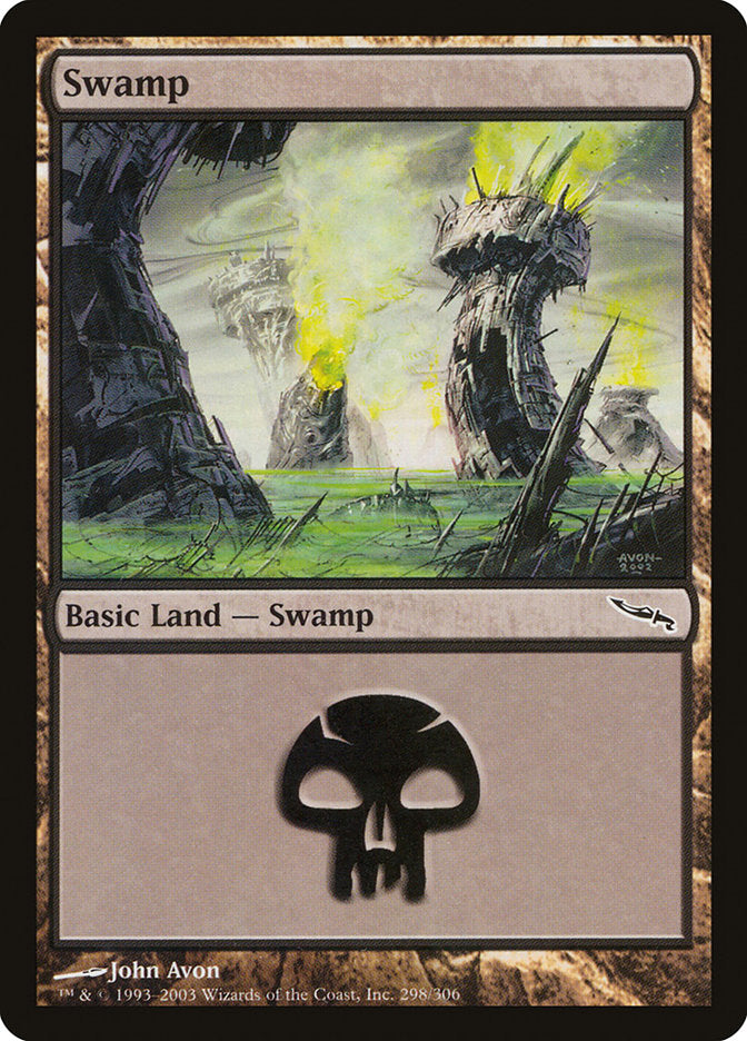 Swamp (#298): Mirrodin