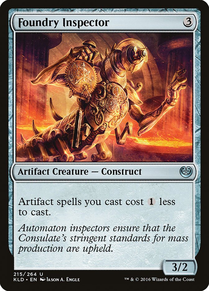 Foundry Inspector - (Foil): Kaladesh