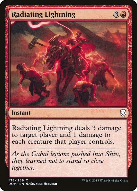 Radiating Lightning - (Foil): Dominaria