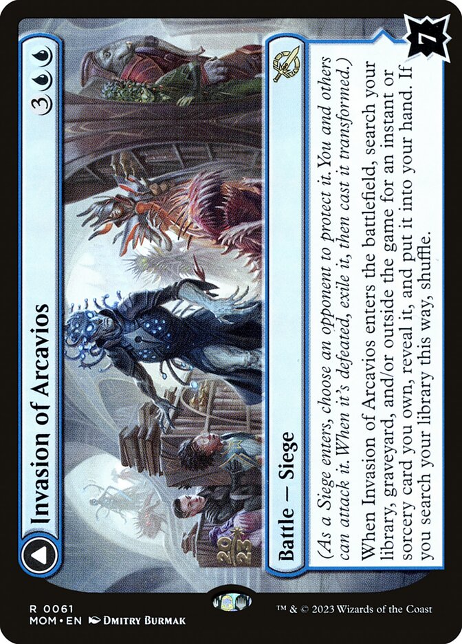 Invasion of Arcavios // Invocation of the Founders - (Foil): March of the Machine Promos