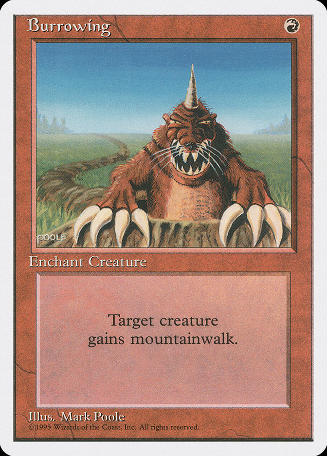 Burrowing: Fourth Edition