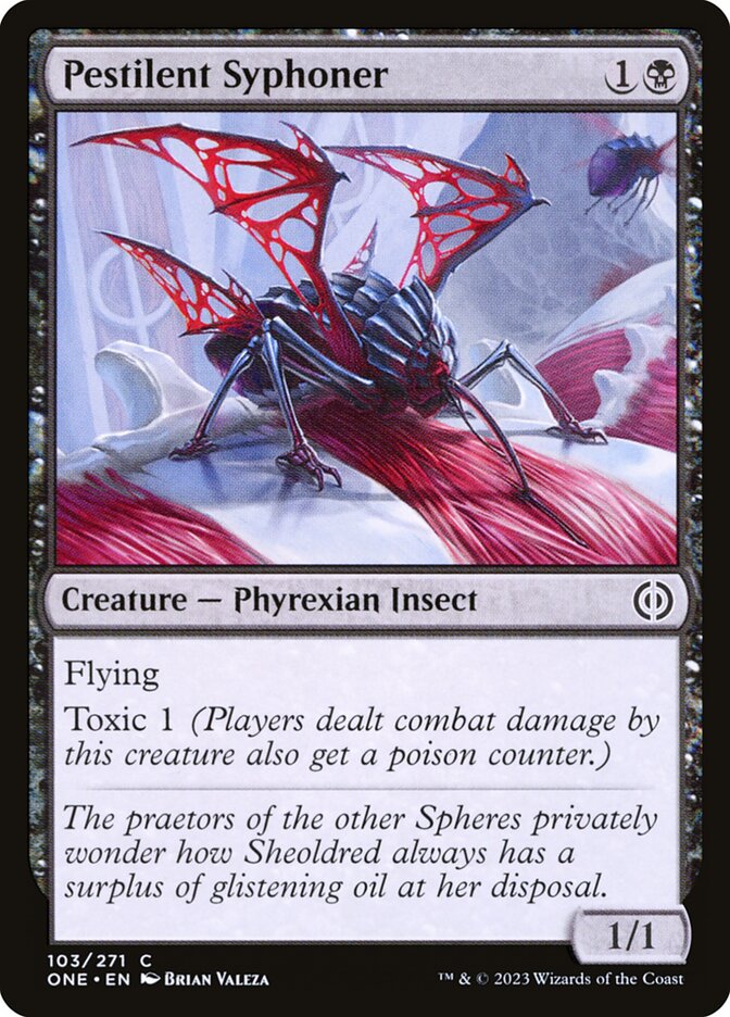 Pestilent Syphoner: Phyrexia: All Will Be One