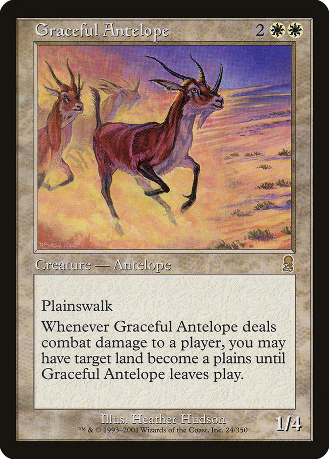 Graceful Antelope - (Foil): Odyssey