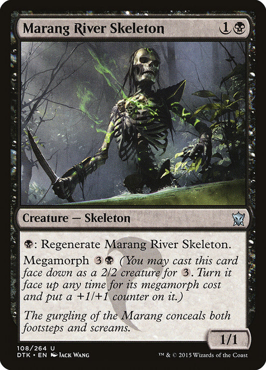 Marang River Skeleton - (Foil): Dragons of Tarkir