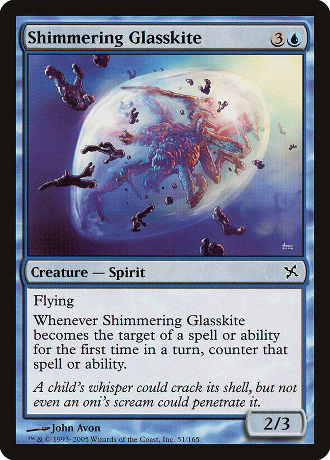 Shimmering Glasskite: Betrayers of Kamigawa