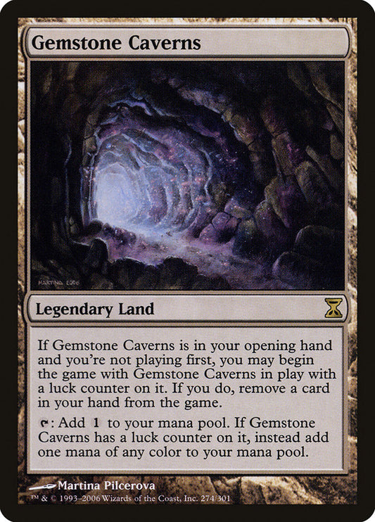 Gemstone Caverns - (Foil): Time Spiral