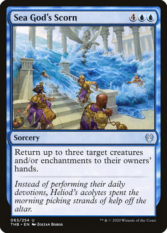 Sea God's Scorn - (Foil): Theros Beyond Death