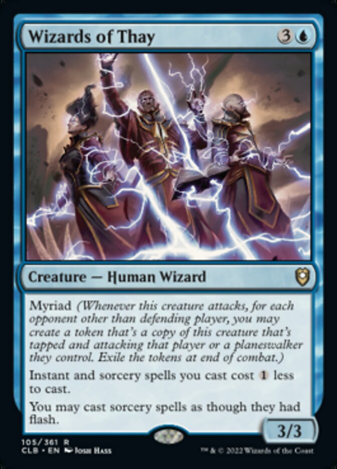 Wizards of Thay - (Foil): Commander Legends: Battle for Baldur's Gate