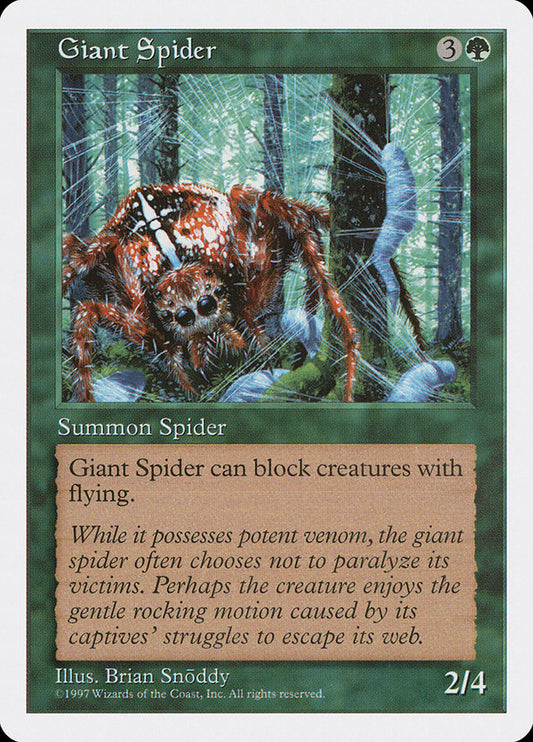 Giant Spider: Fifth Edition