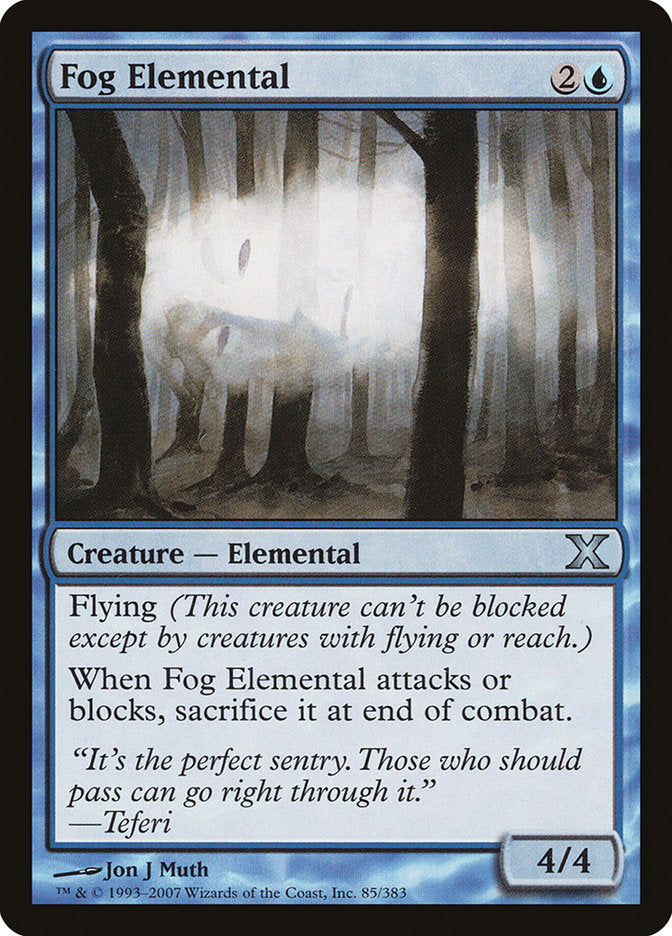 Fog Elemental: Tenth Edition