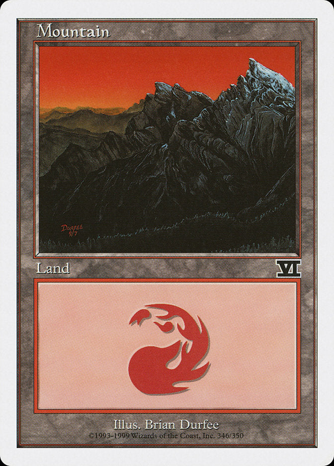 Mountain (#346): Classic Sixth Edition