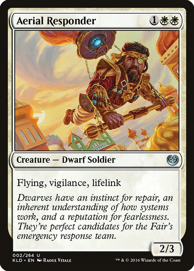 Aerial Responder - (Foil): Kaladesh