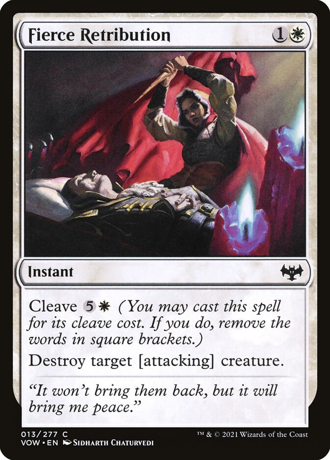 Fierce Retribution: Innistrad: Crimson Vow