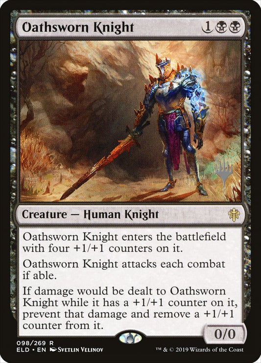 Oathsworn Knight (Promo Pack) (Throne of Eldraine): Throne of Eldraine Promos