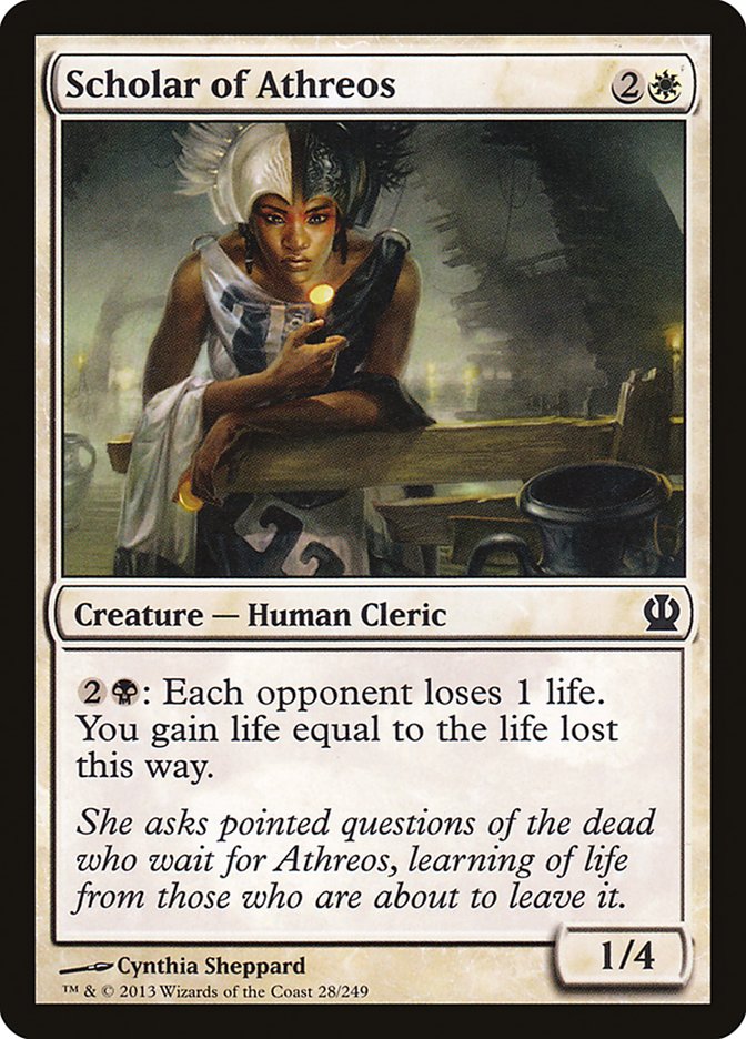 Scholar of Athreos - (Foil): Theros