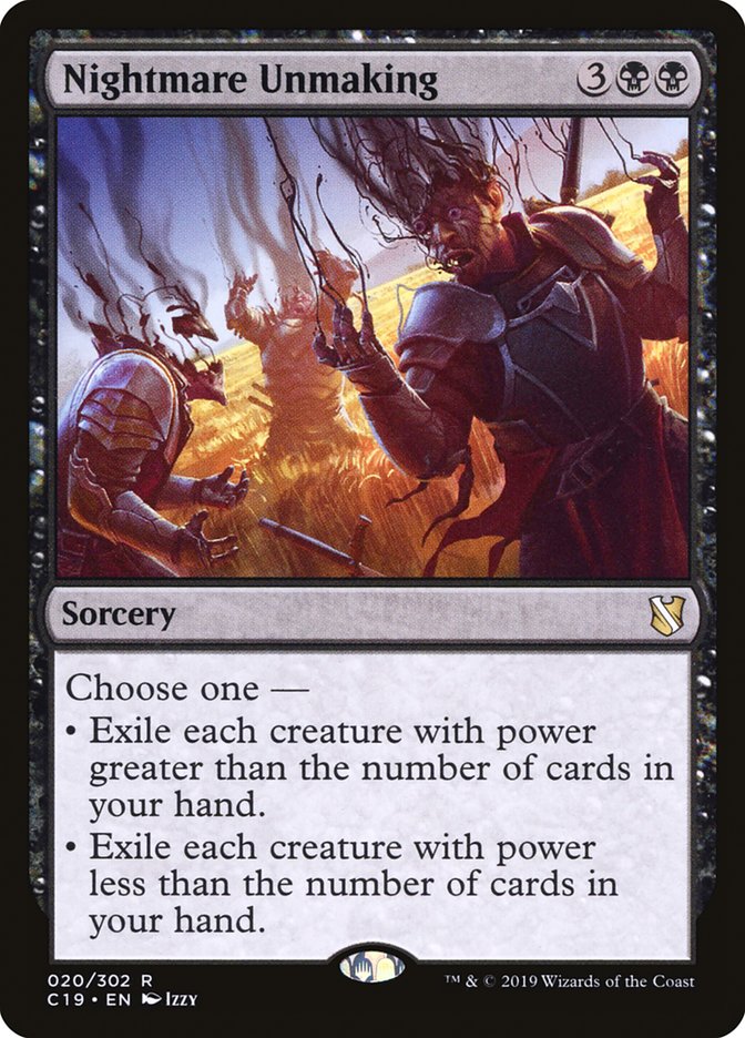 Nightmare Unmaking: Commander 2019