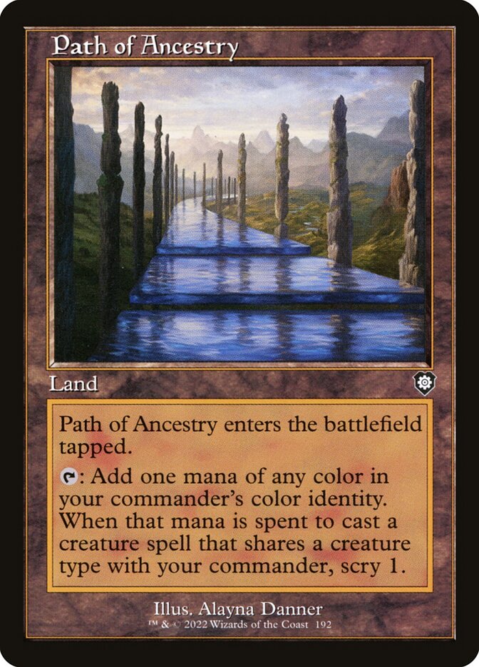 Path of Ancestry (Retro Frame): The Brothers' War Commander