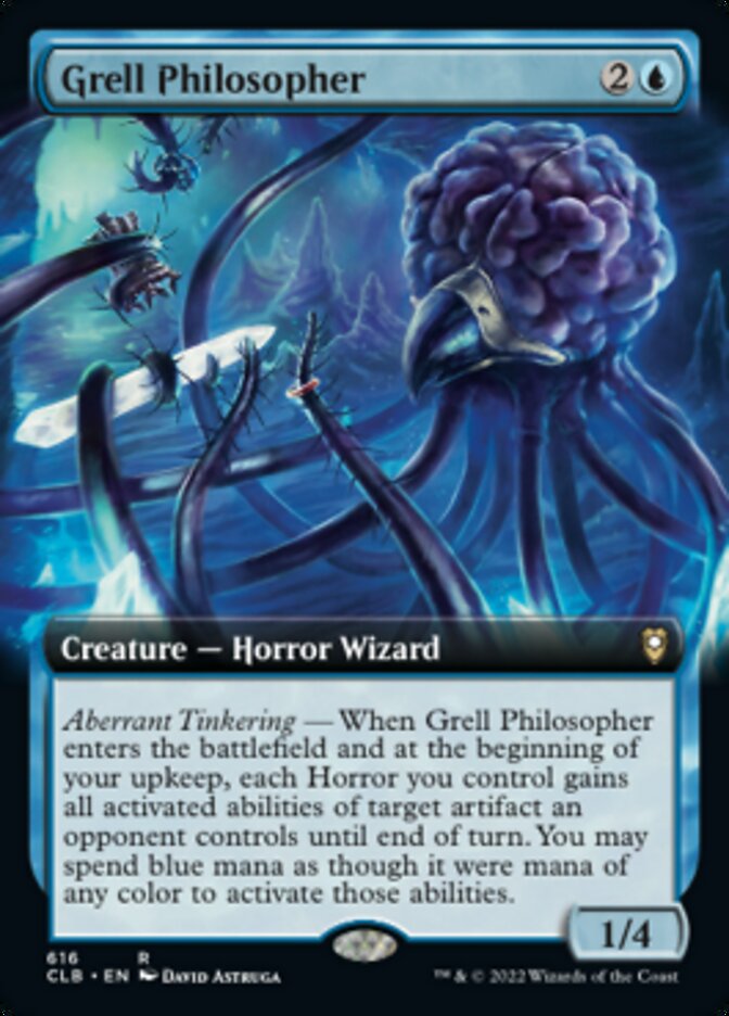Grell Philosopher (Extended Art): Commander Legends: Battle for Baldur's Gate