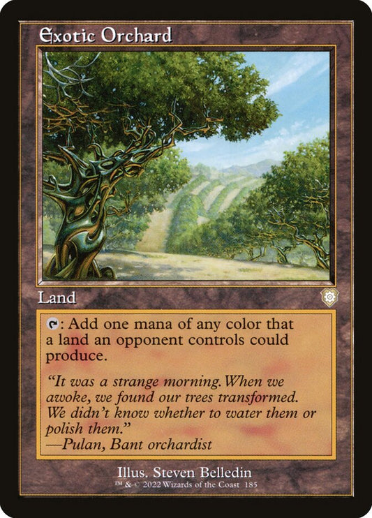 Exotic Orchard (Retro Frame): The Brothers' War Commander