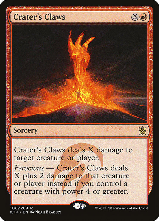 Crater's Claws - (Foil): Khans of Tarkir