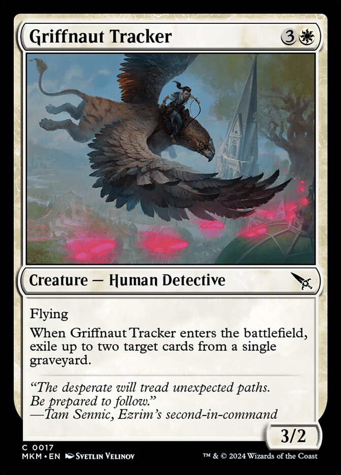 Griffnaut Tracker - (Foil): Murders at Karlov Manor