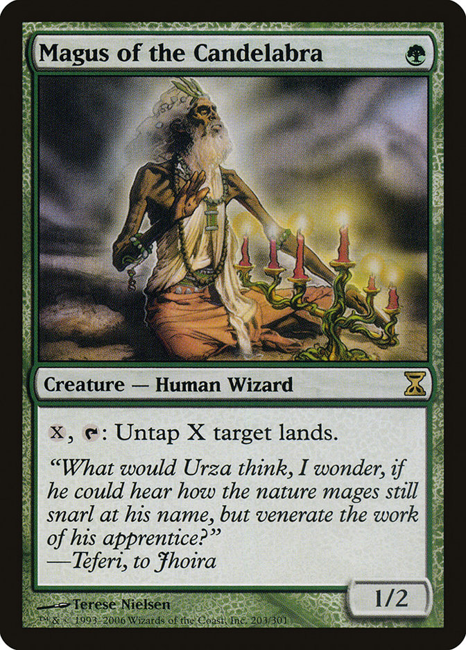 Magus of the Candelabra - (Foil): Time Spiral